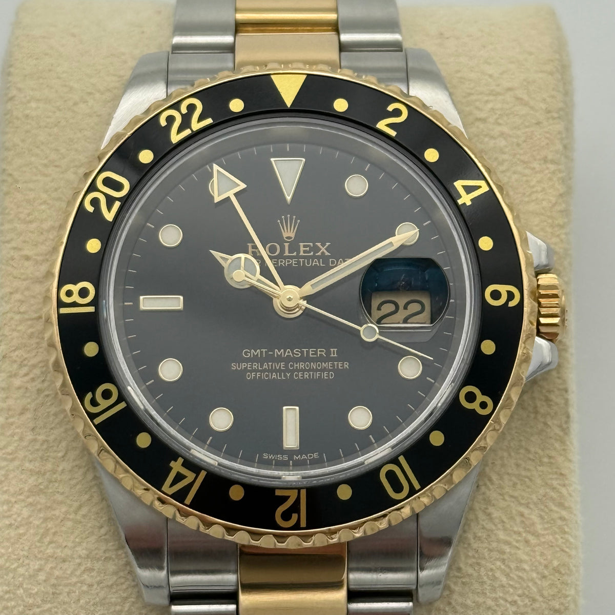 GMT Master II Stahlgold