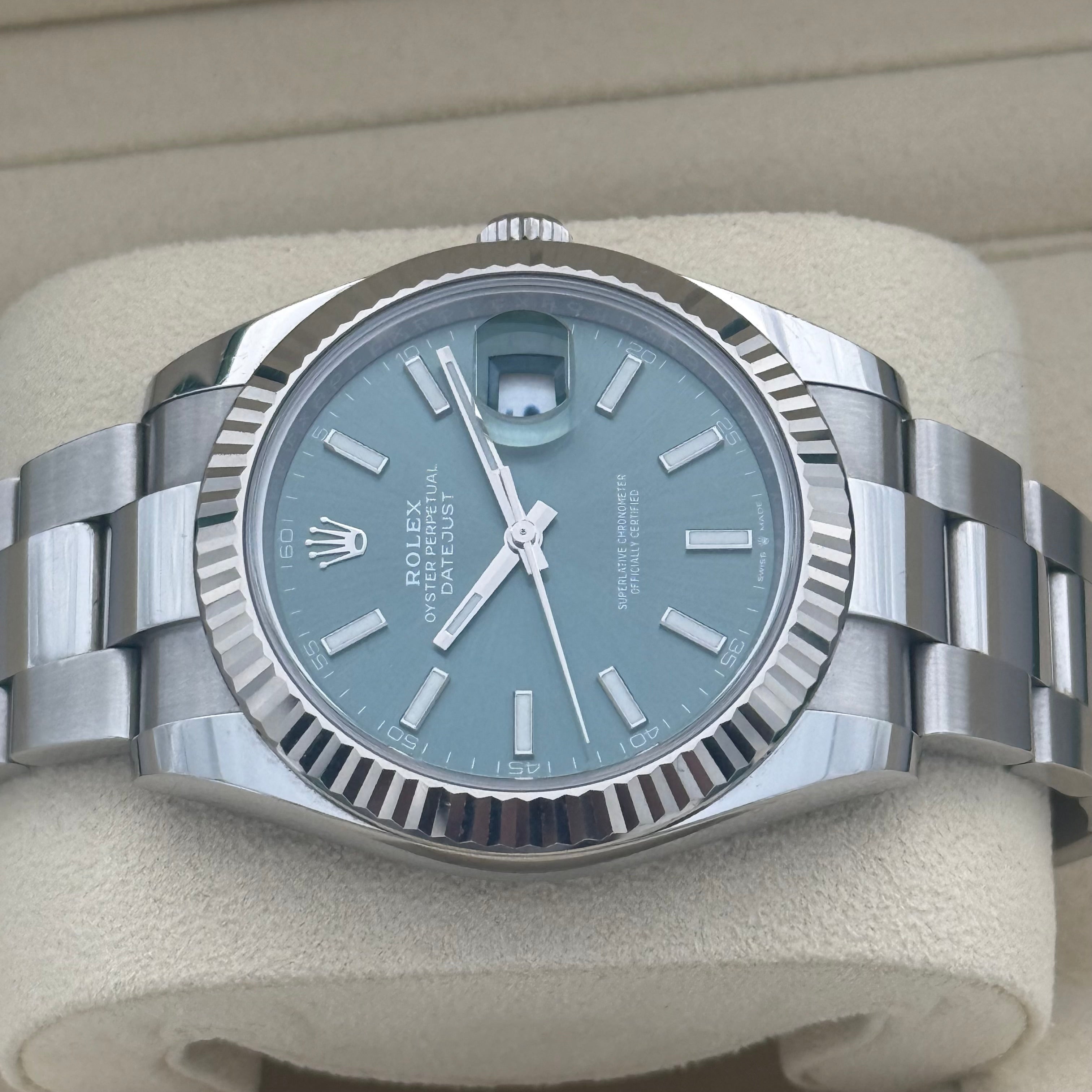 Datejust 41, Mintgrün