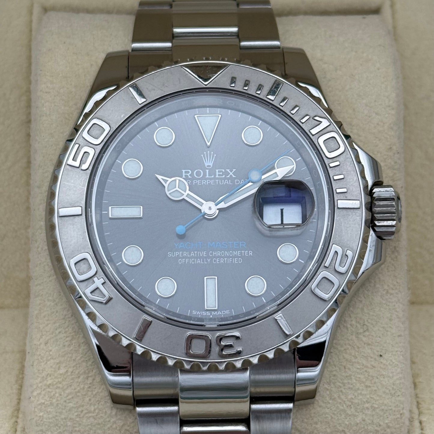 Yachtmaster 40, Rhodium