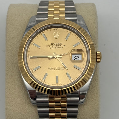 Datejust 41, Stahlgold