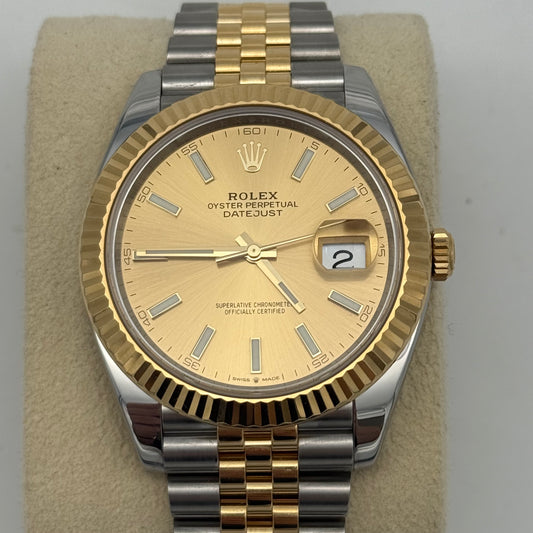 Datejust 41, Stahlgold