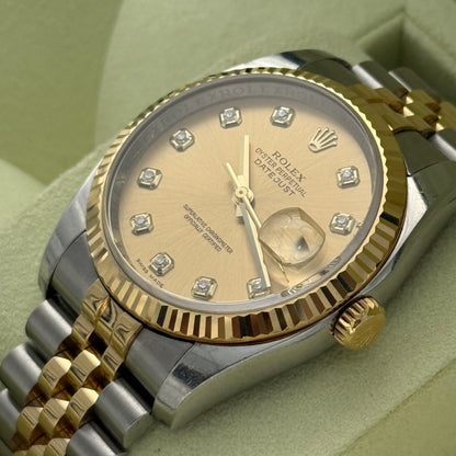 Datejust 36, Stahlgold