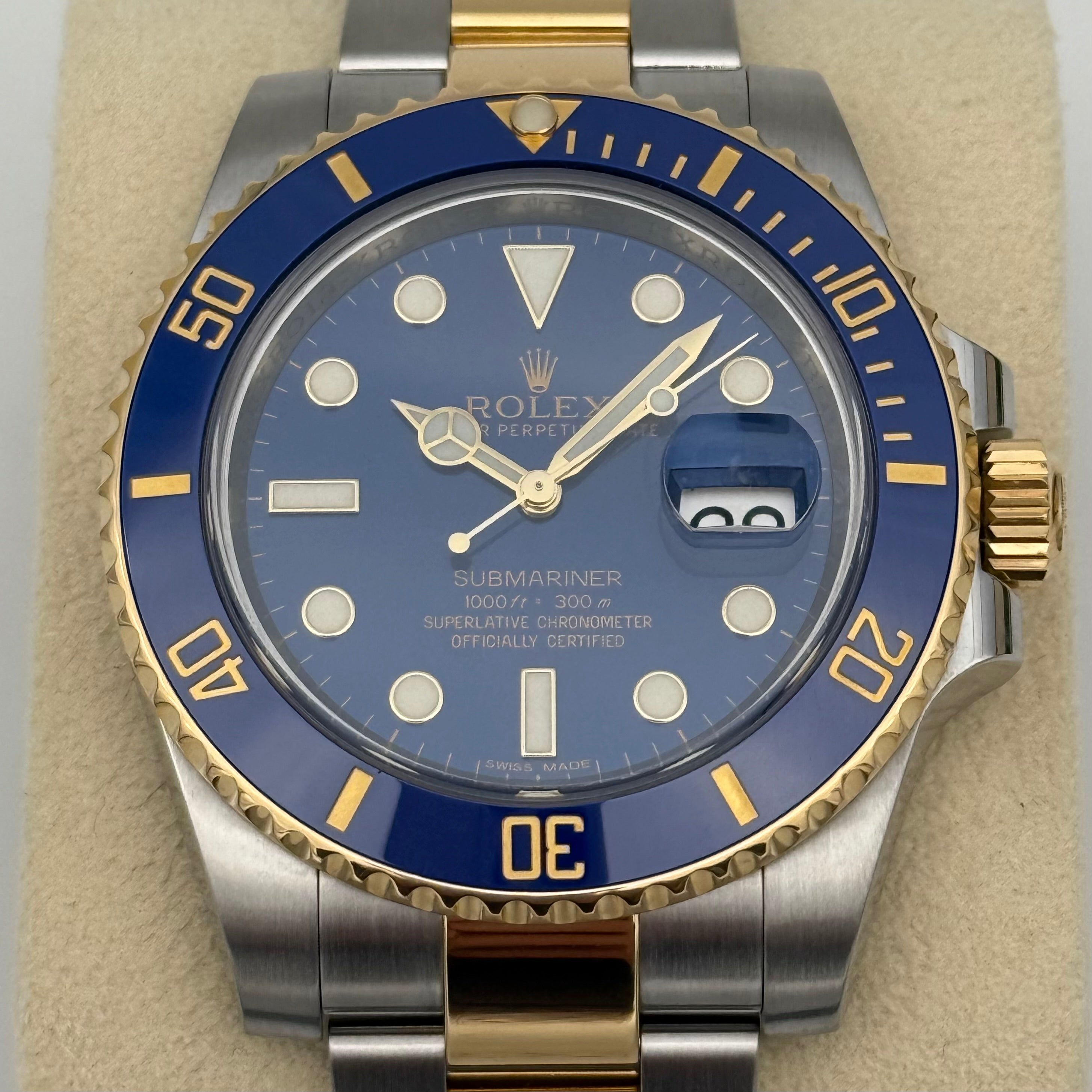 Submariner Date 40, Stahlgold