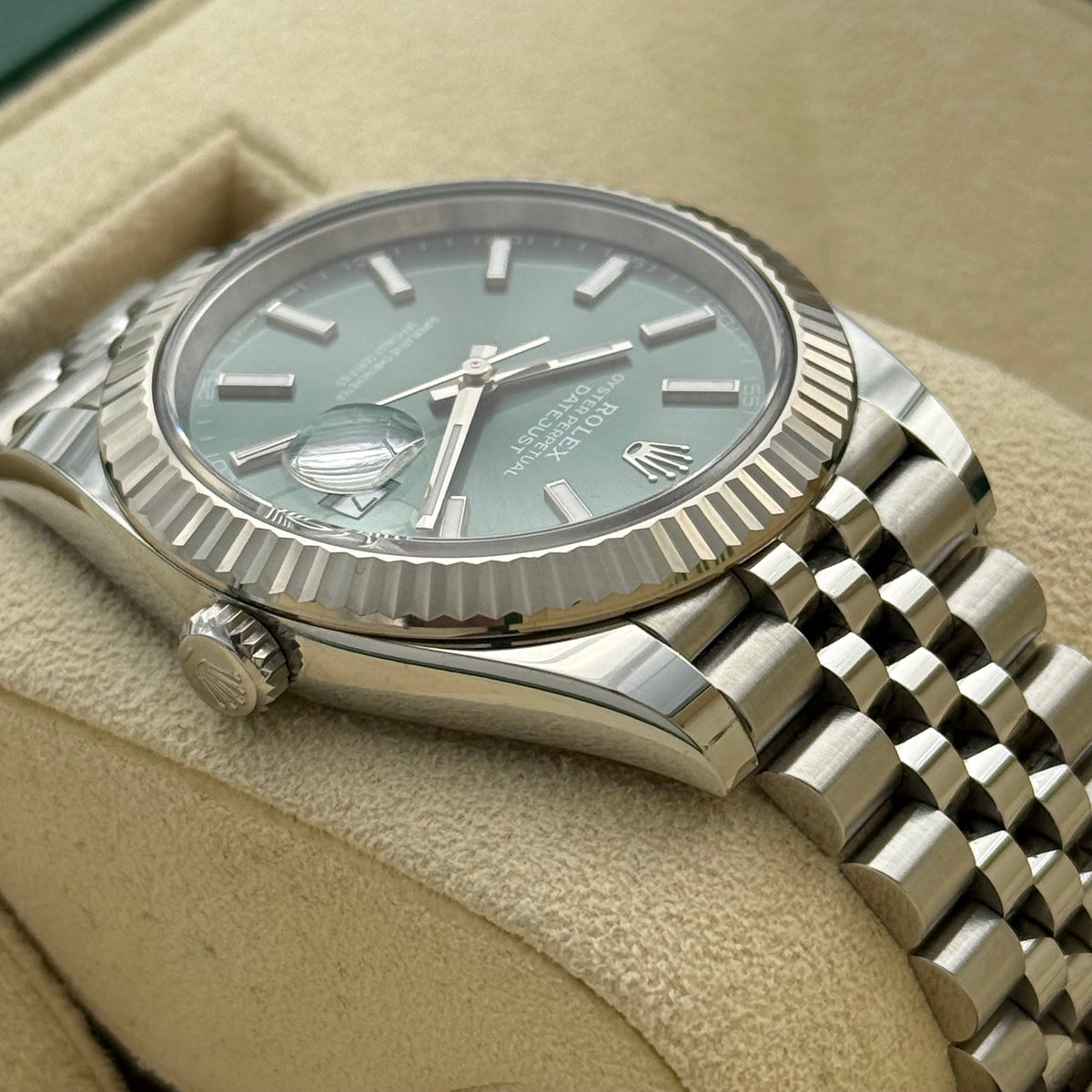 Datejust 41, Mintgrün