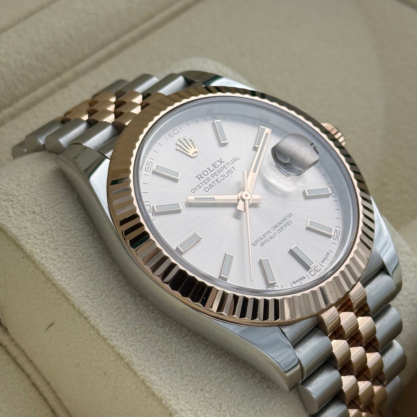 Datejust 41, Stahlgold