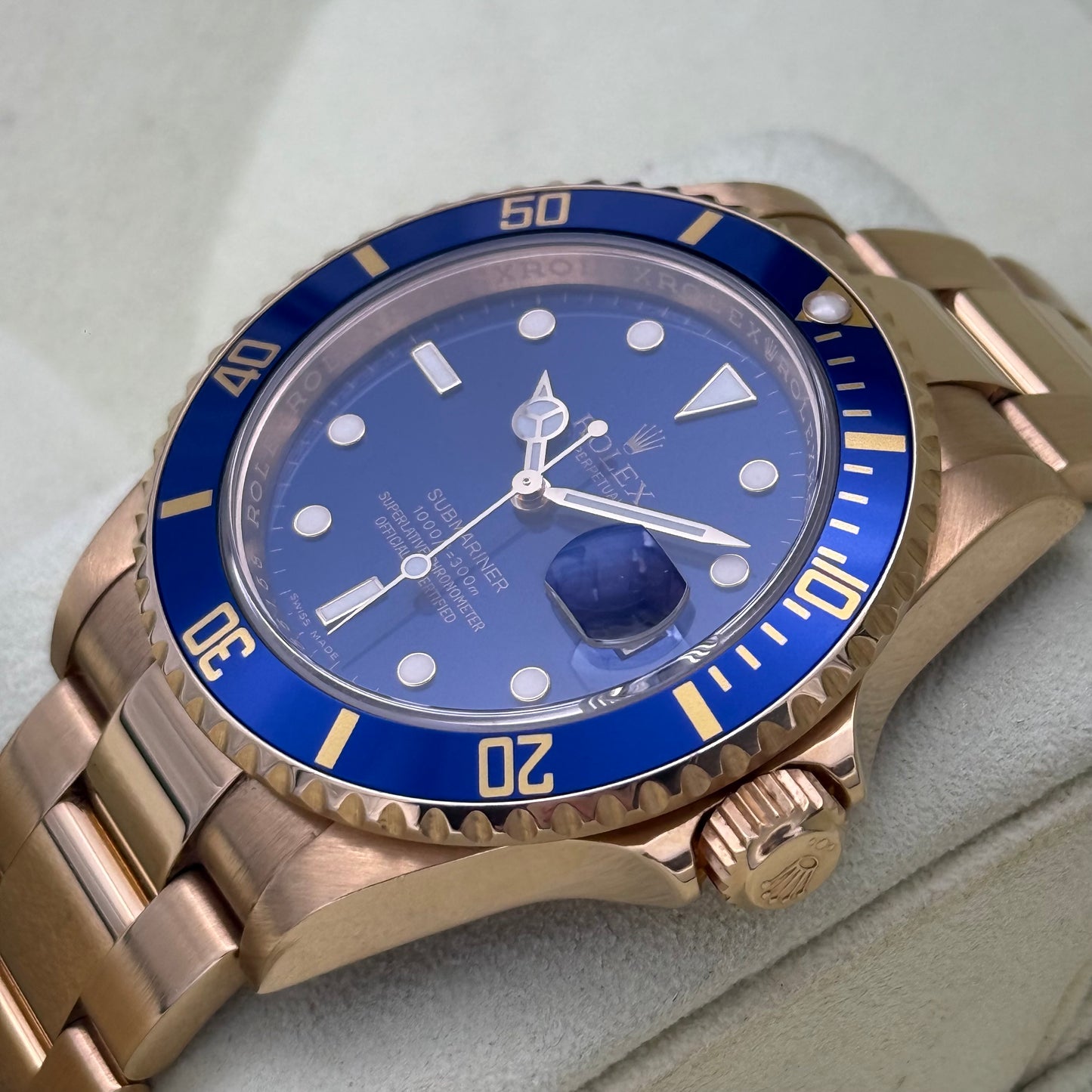 Submariner Date 40, Vollgold