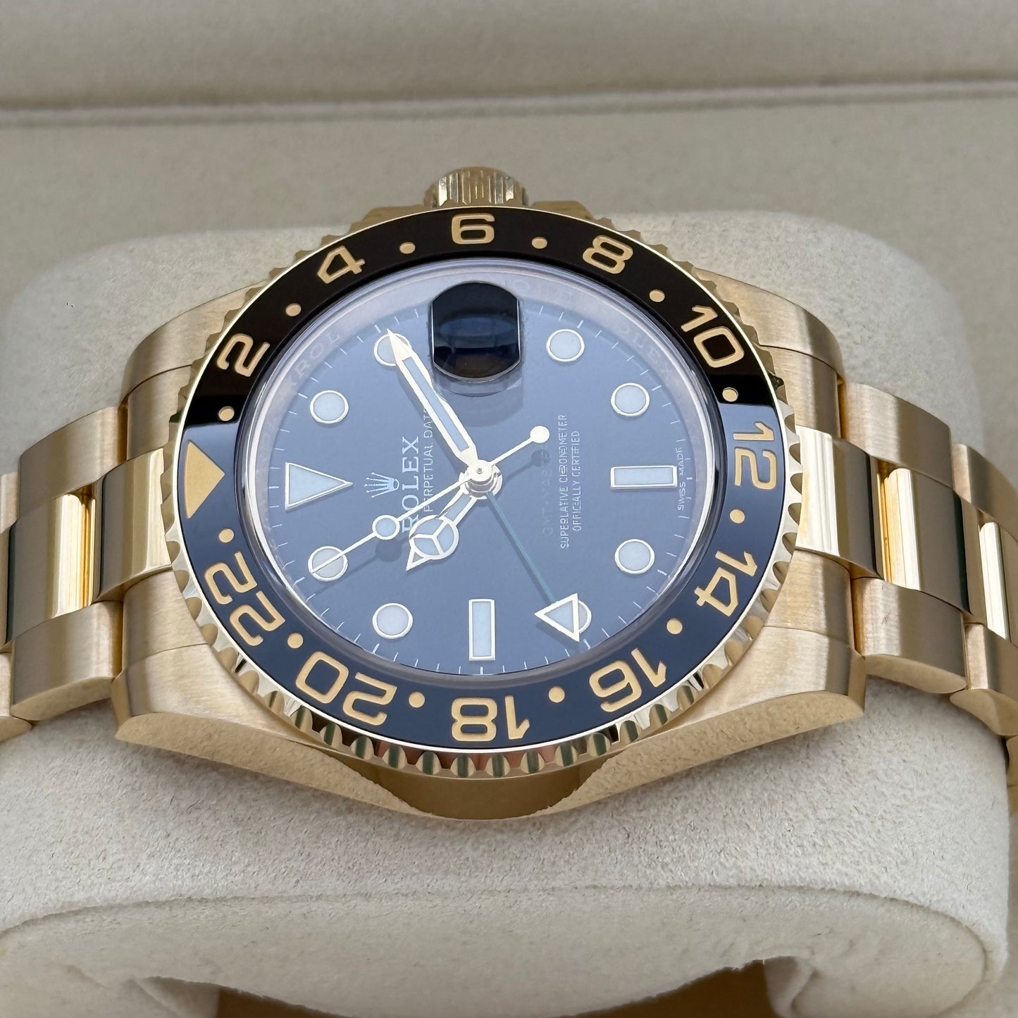 GMT Master II Vollgold, ungetragen