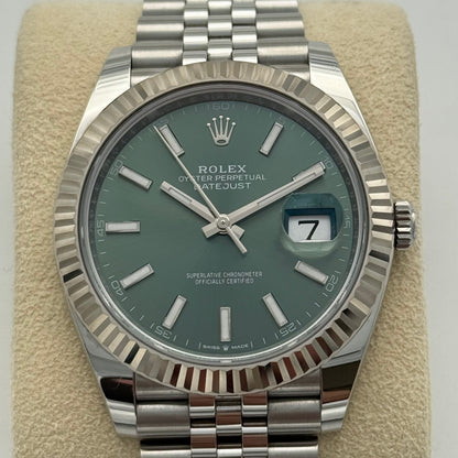 Datejust 41, Mintgrün