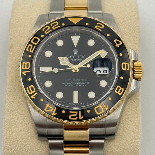 GMT Master II „Stahlgold“