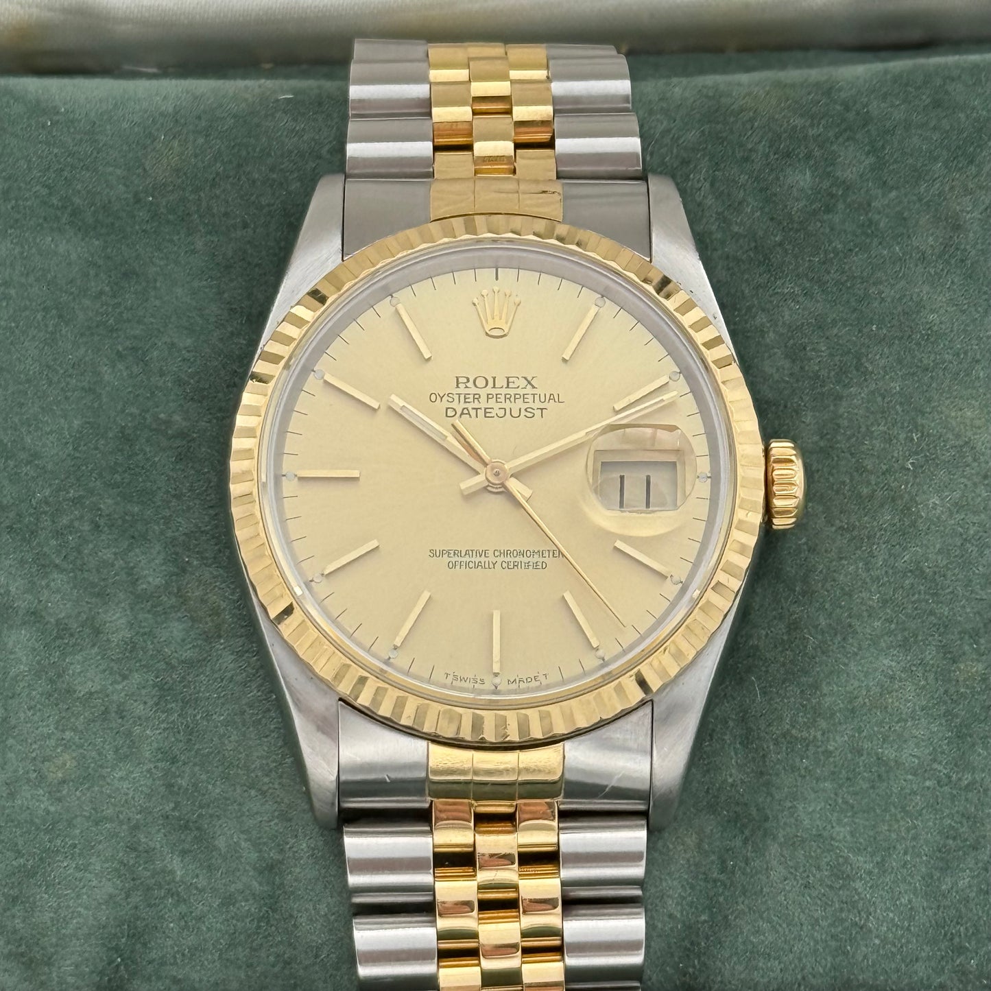 Datejust 36 Stahlgold