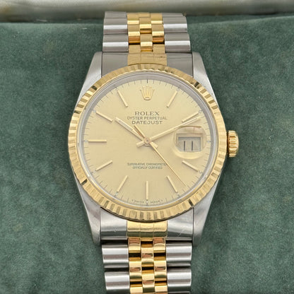 Datejust 36 Stahlgold