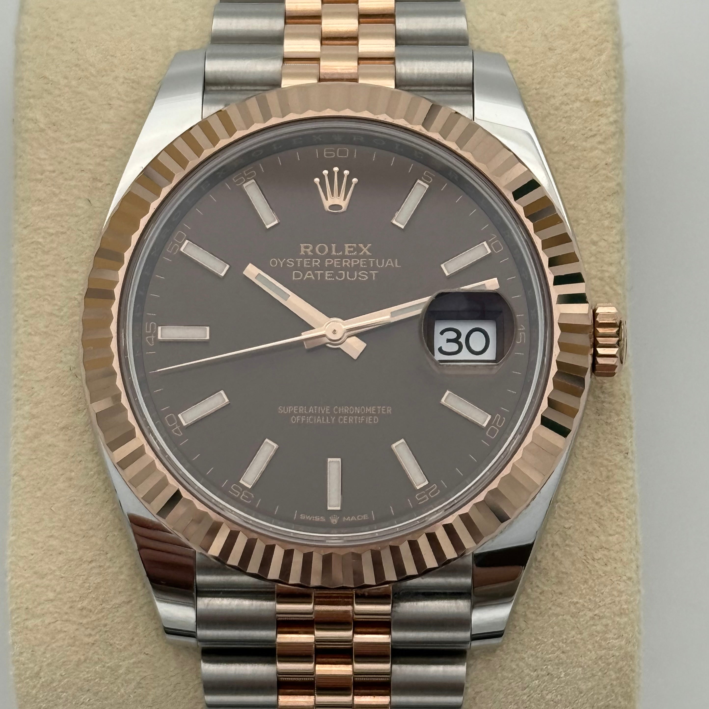 Datejust 41, Stahlrosegold