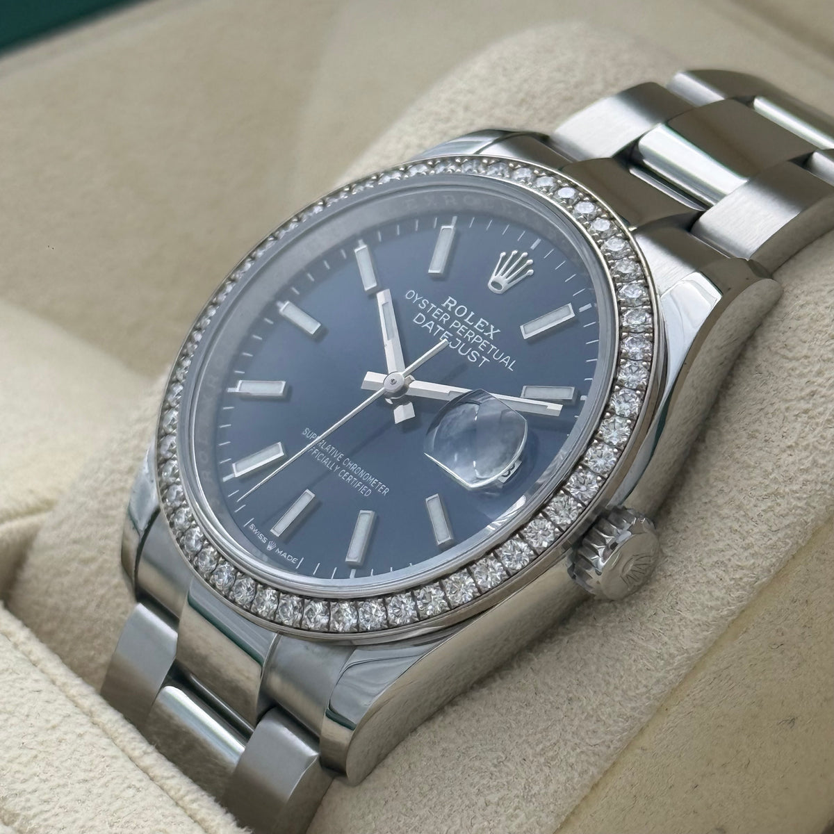 Datejust 36, Blau (RBR)