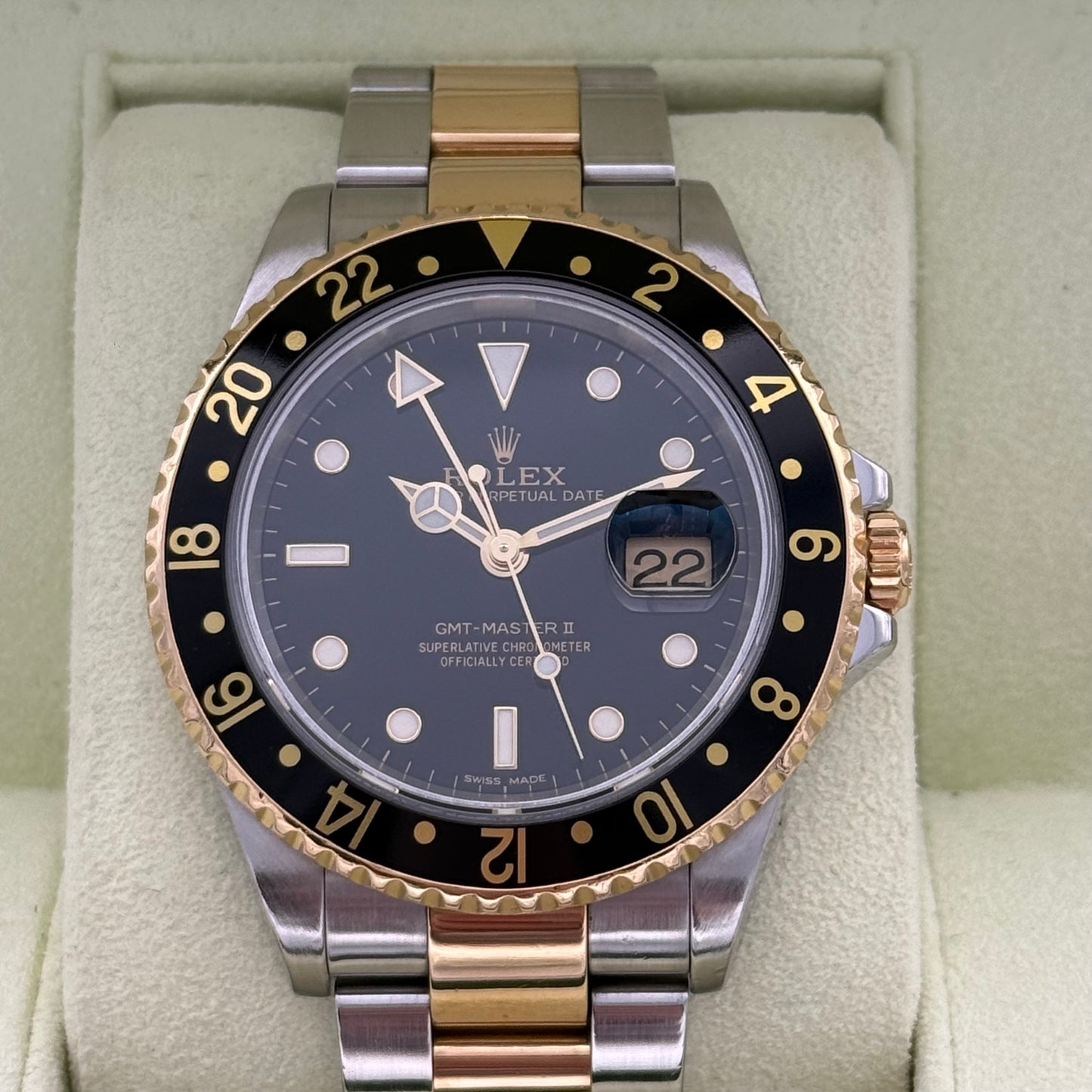 GMT Master II Stahlgold