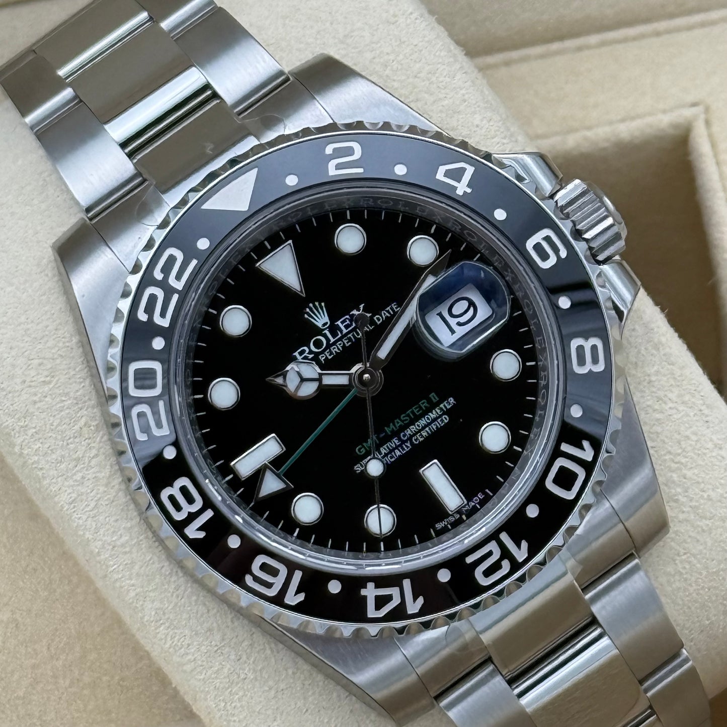 GMT Master II Keramik, Vollverklebt