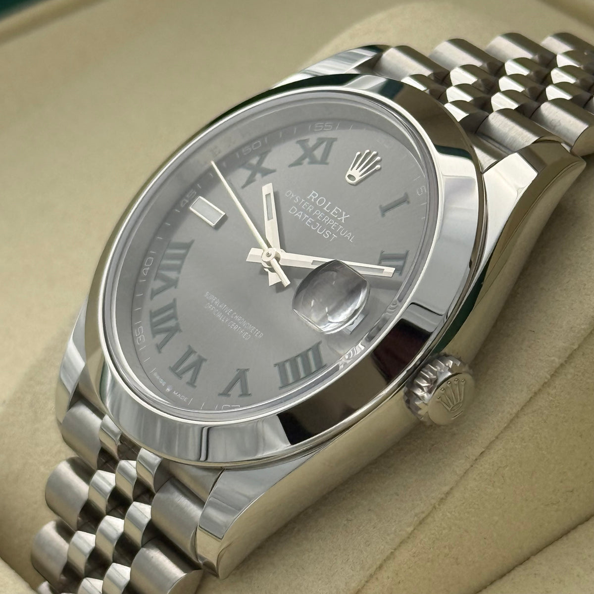 Datejust 41 „Wimbledon“