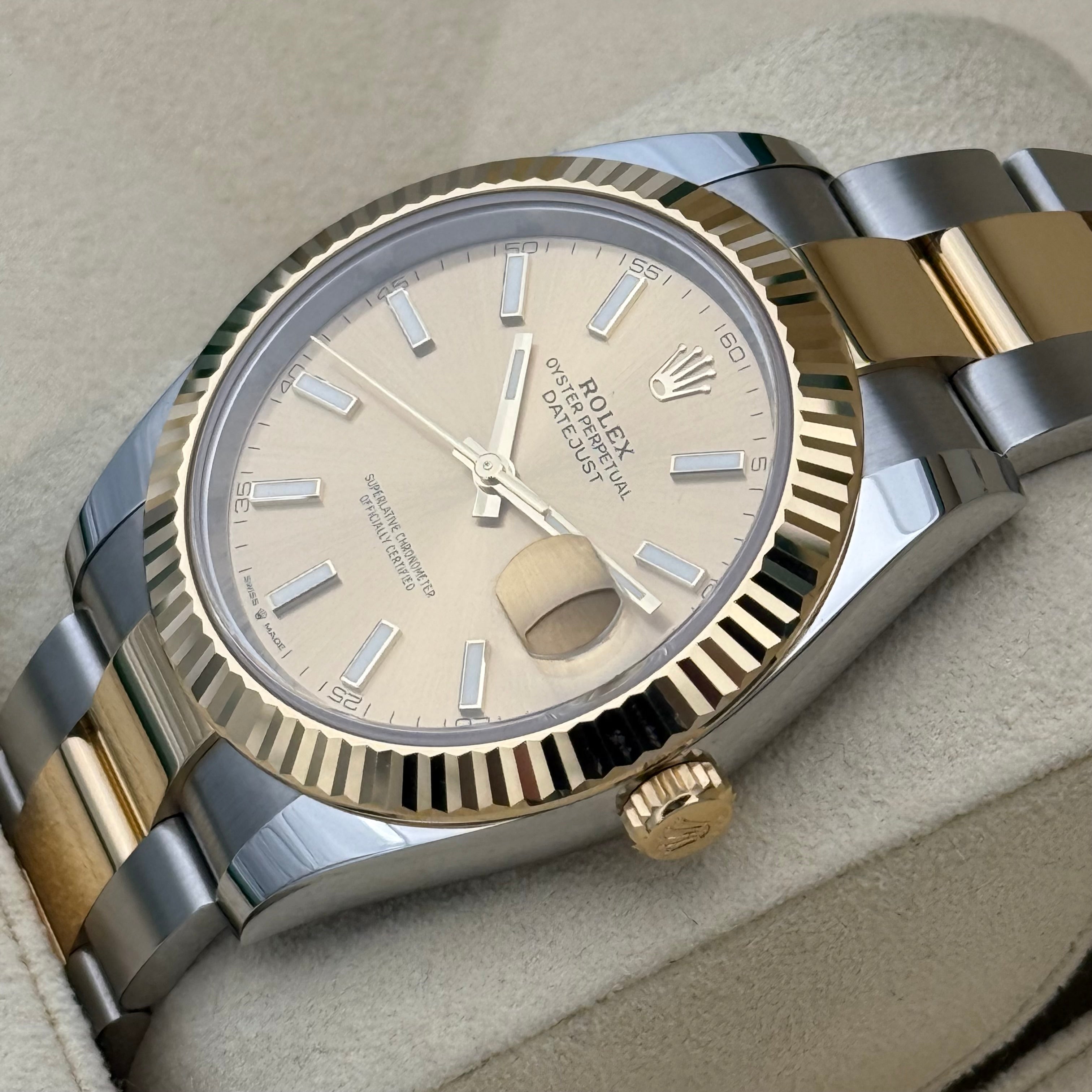 Datejust 41, Stahlgold, like new