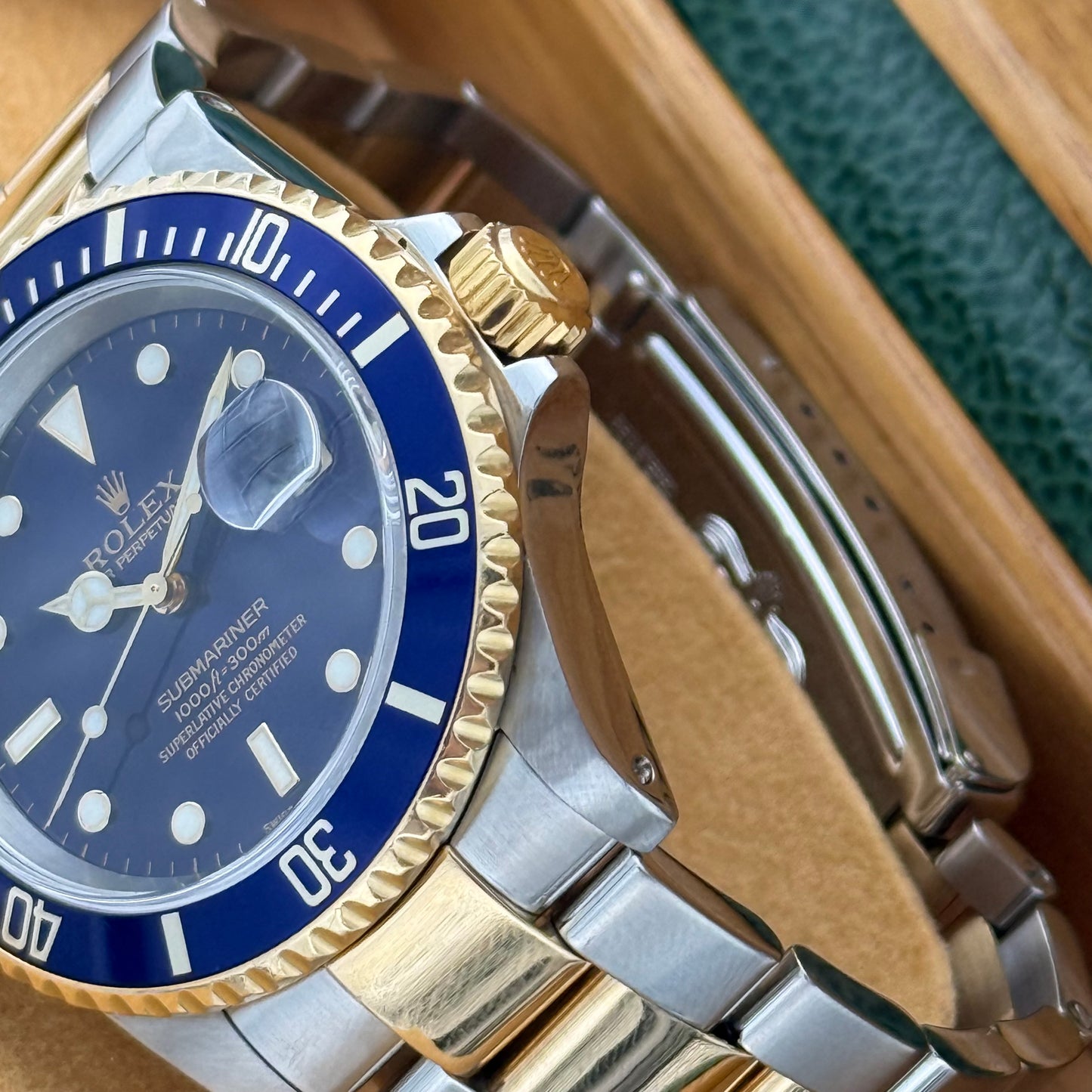 Submariner Date 40 Stahlgold
