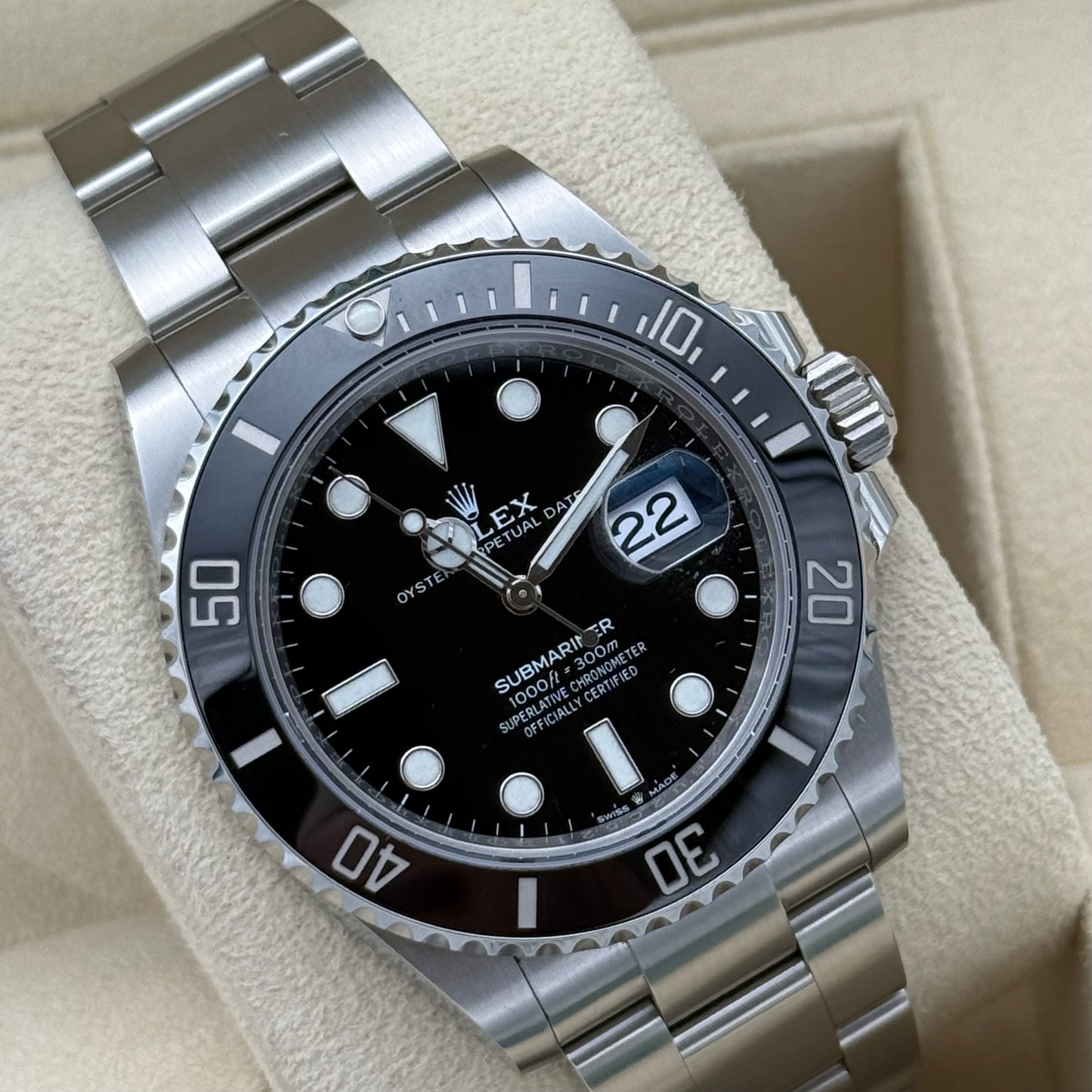 Submariner Date 41, ungetragen