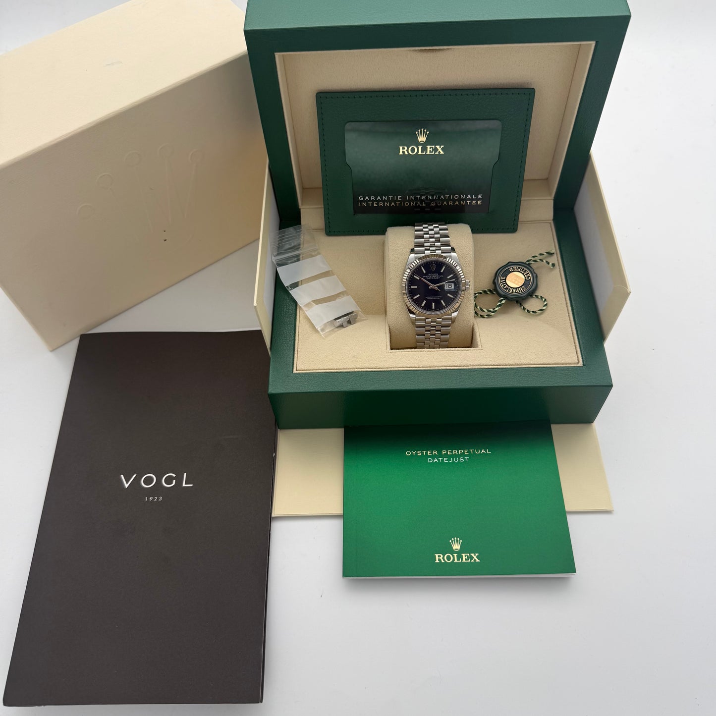 Datejust 36, Blau