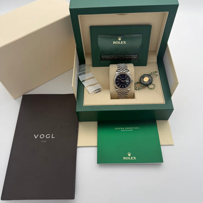 Datejust 36, Blau