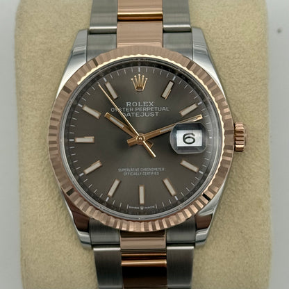 Datejust 36, Stahlrosegold