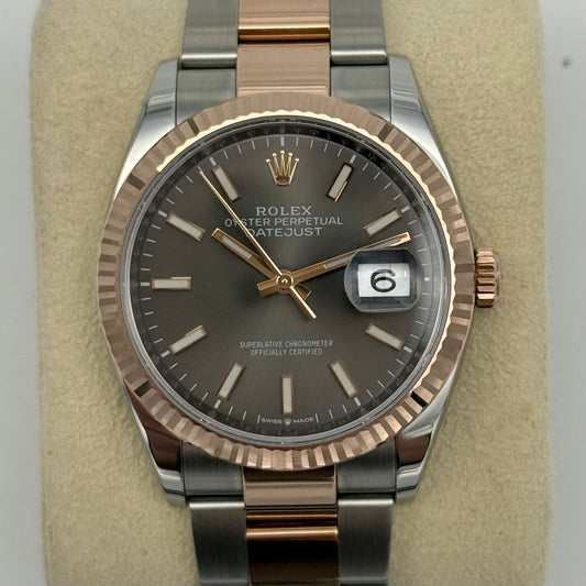 Datejust 36, Stahlrosegold