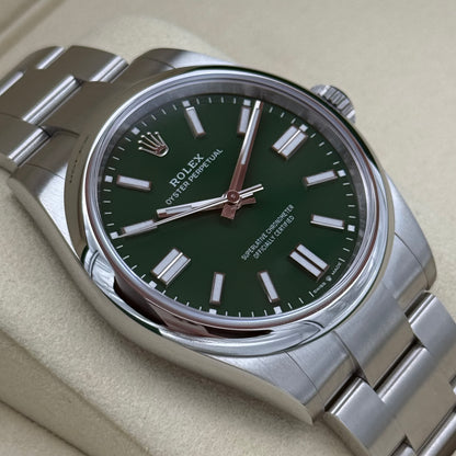 Oyster Perpetual 41 „Grün“
