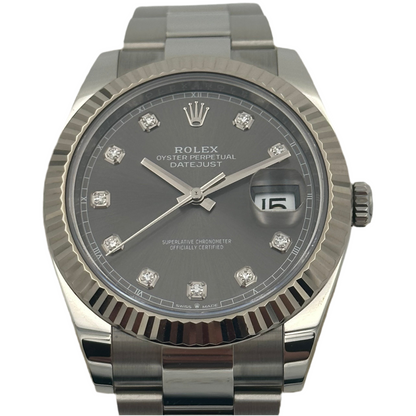 Datejust 41 „Diamanten“