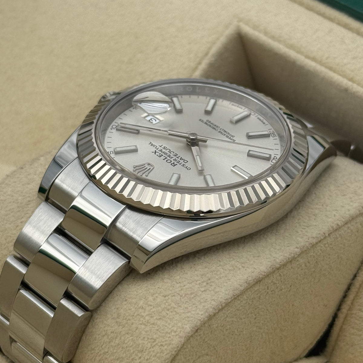 Datejust 41 „Frischer Rolex Service“