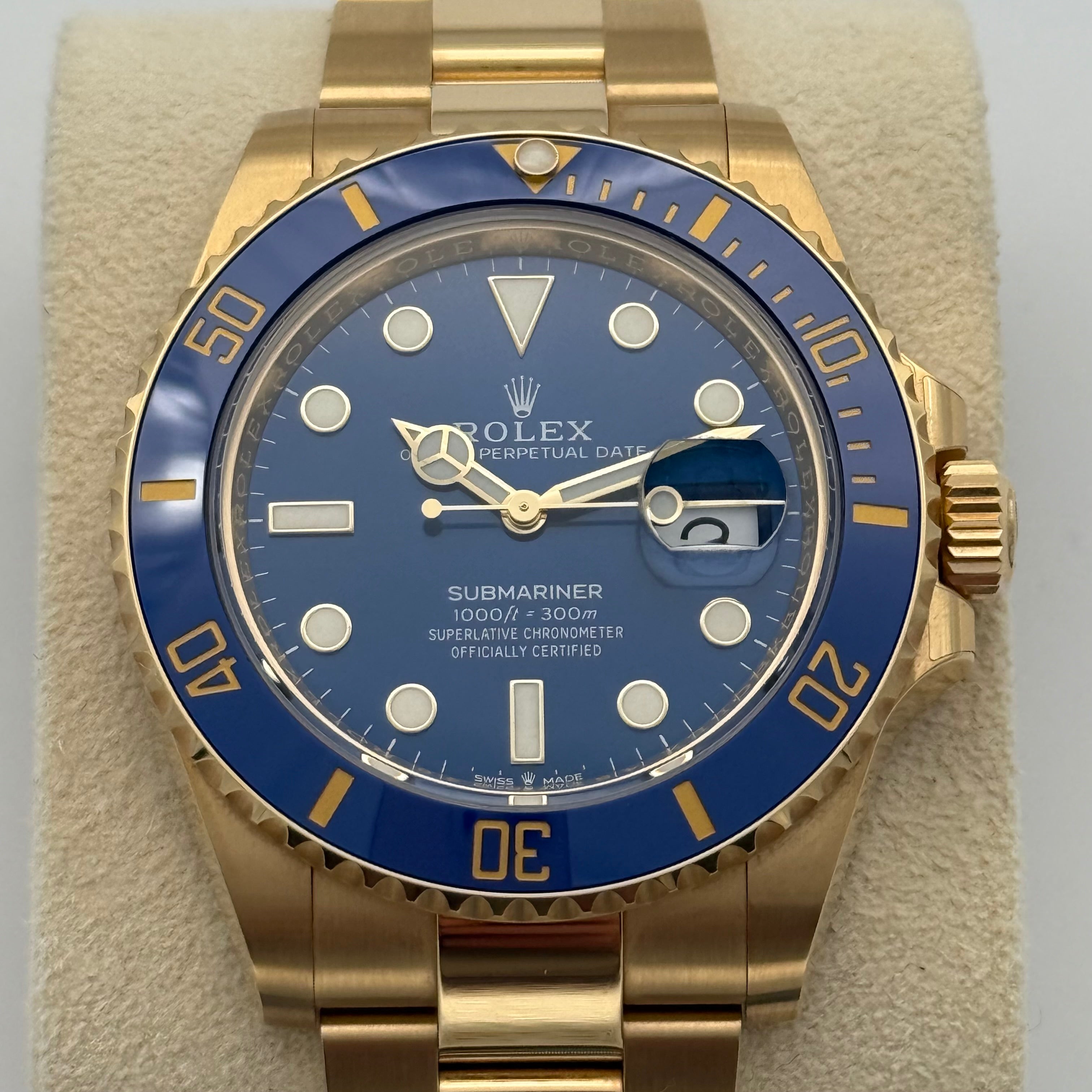 Submariner Date 41, Vollgold