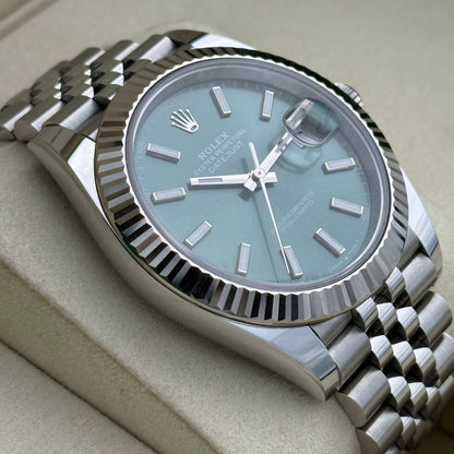 Datejust 41, Mintgrün