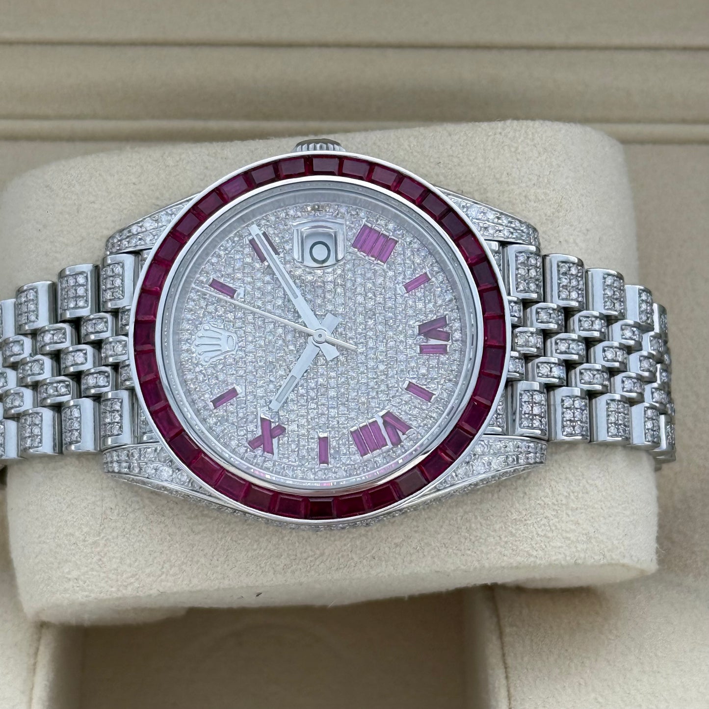 Datejust 41 „Iced Out“
