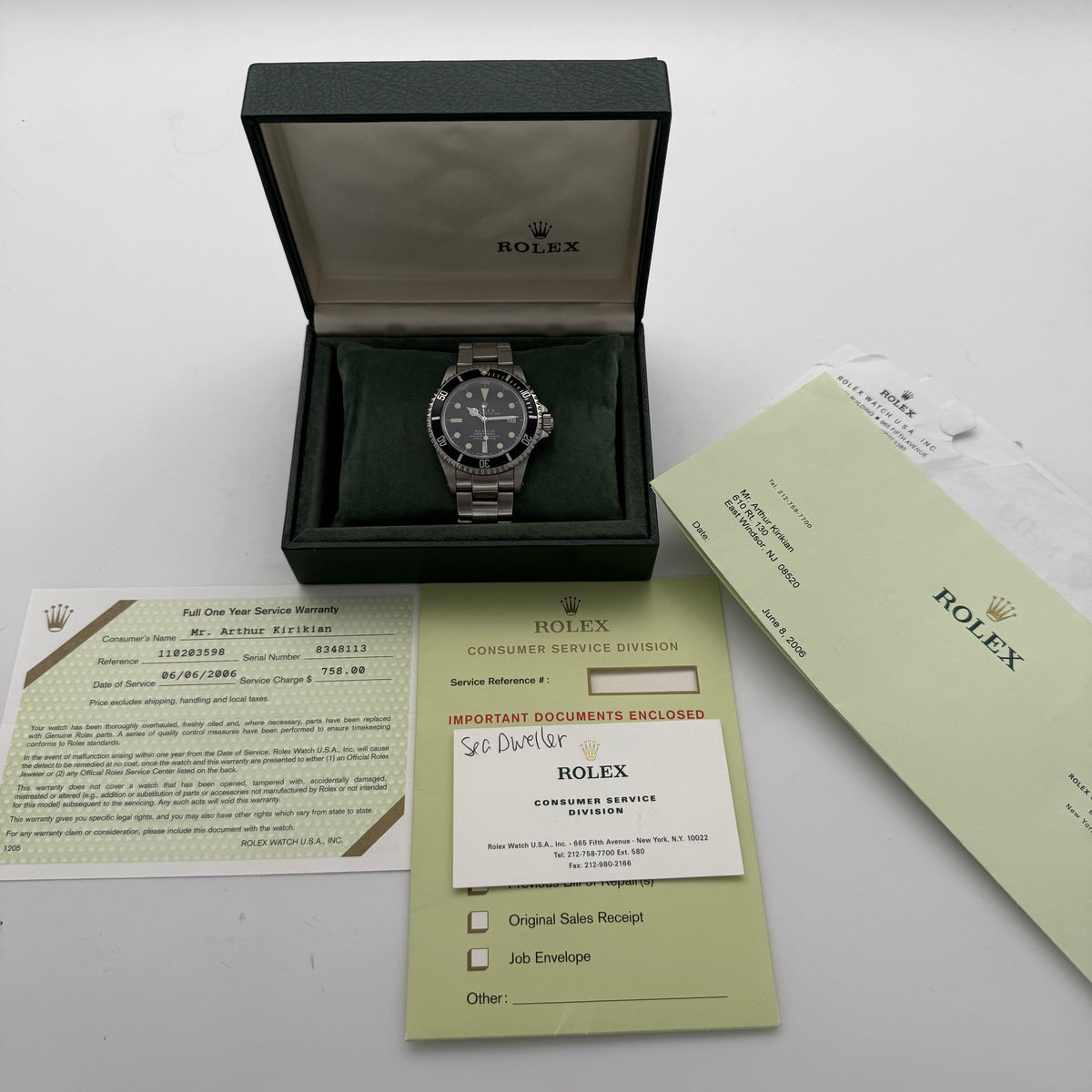 Sea Dweller „Triple Six“