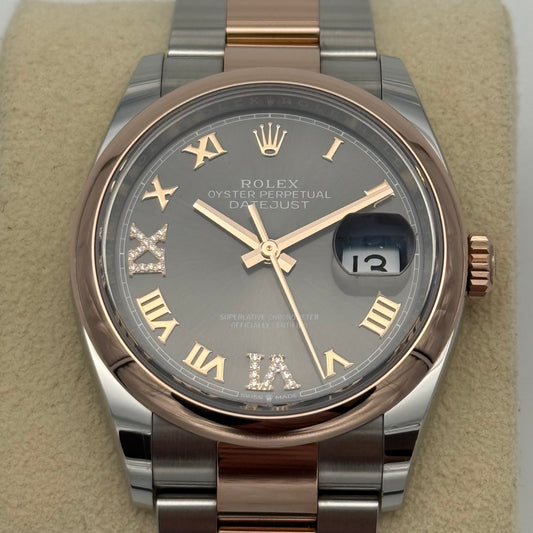 Datejust 36, Stahlrosegold