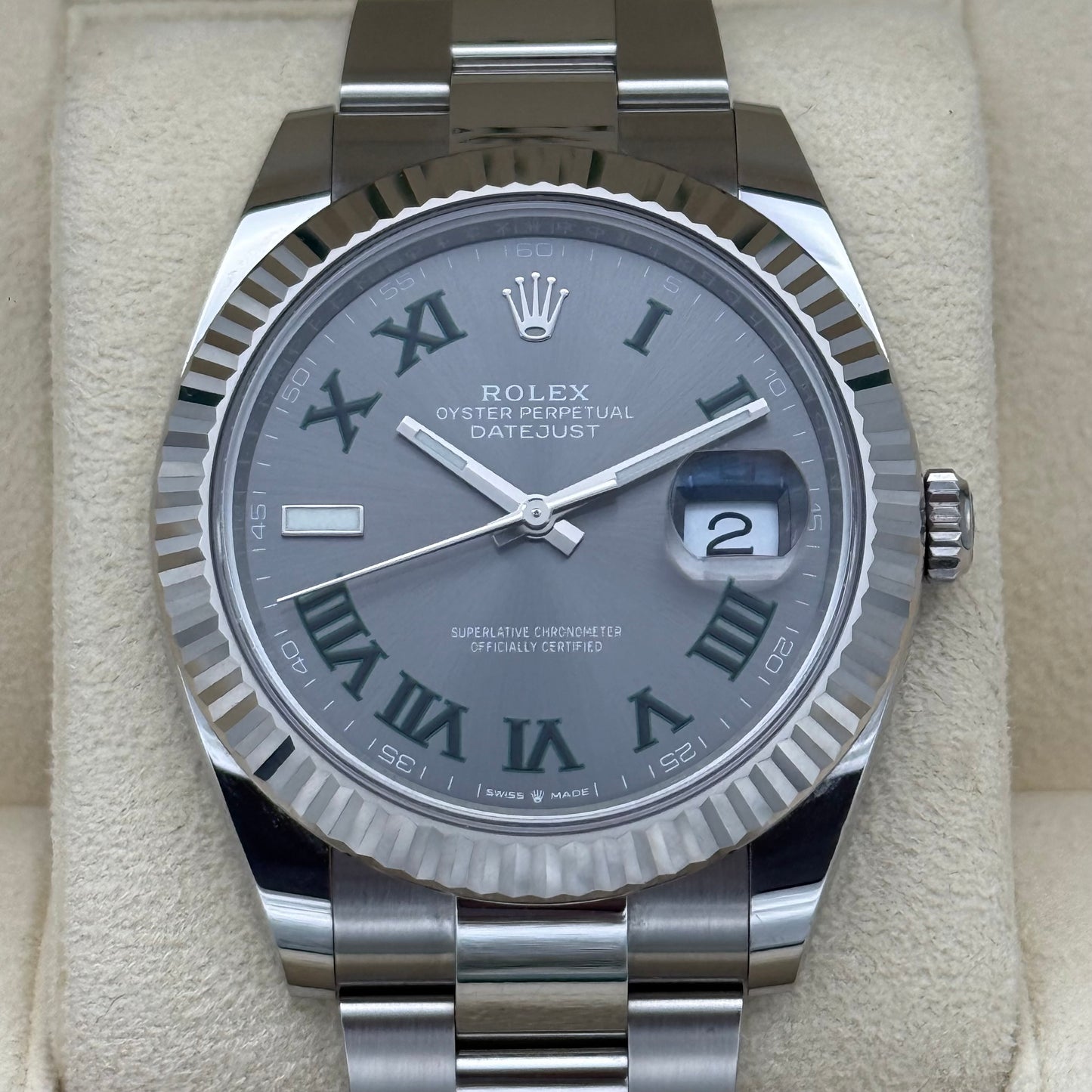 Datejust 41 „Wimbledon“
