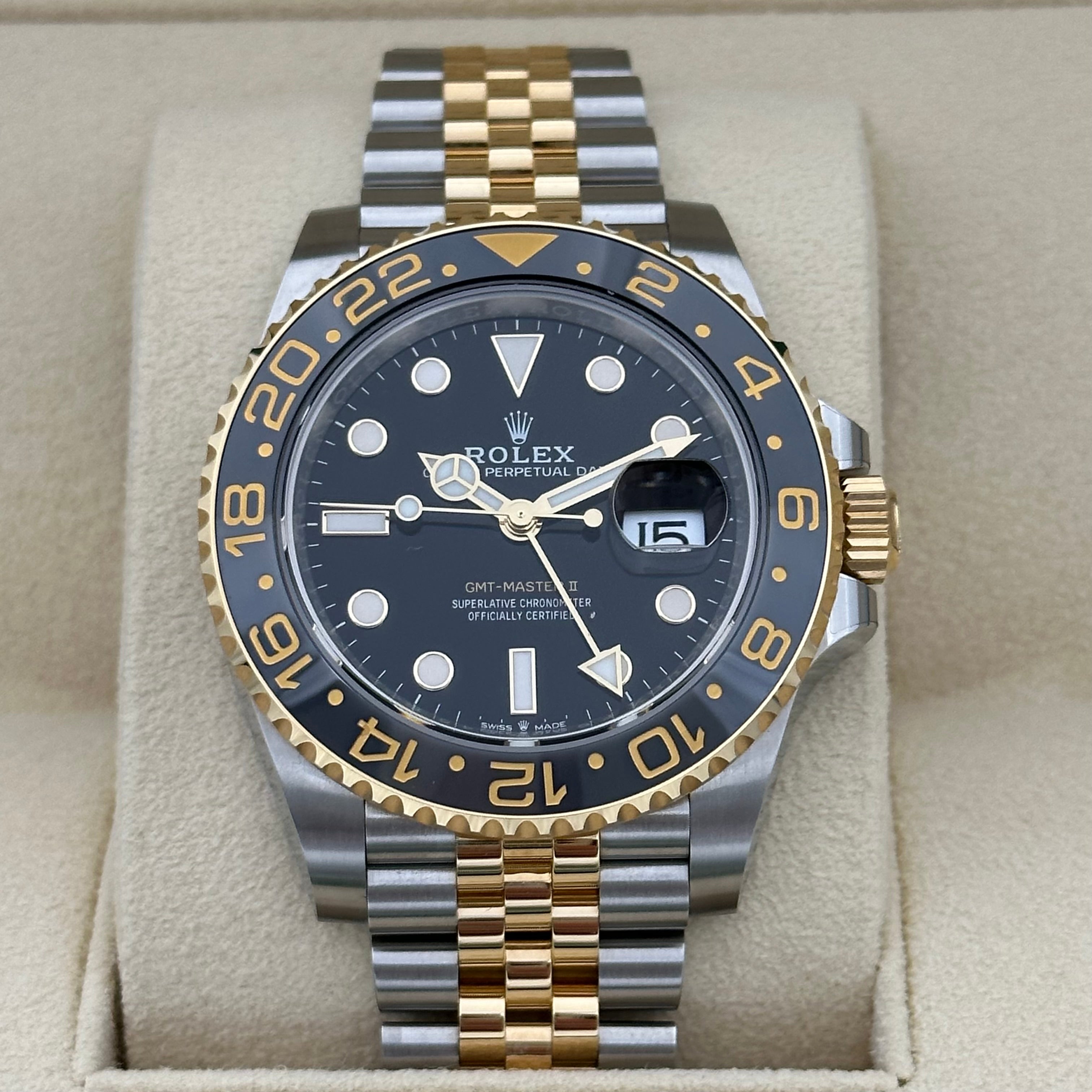 GMT Master II „Stahlgold“