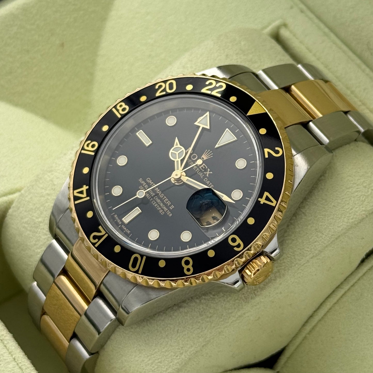 GMT Master II Stahlgold