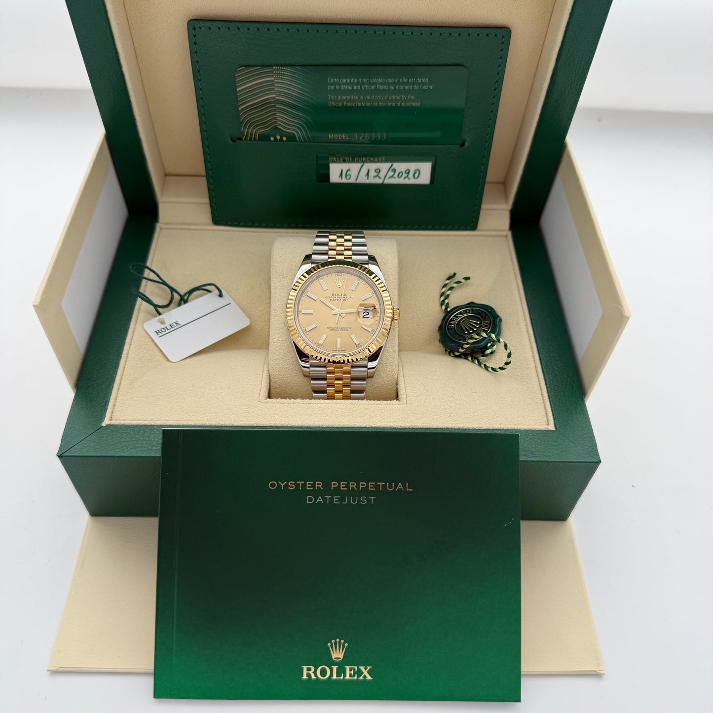 Datejust 41, Stahlgold