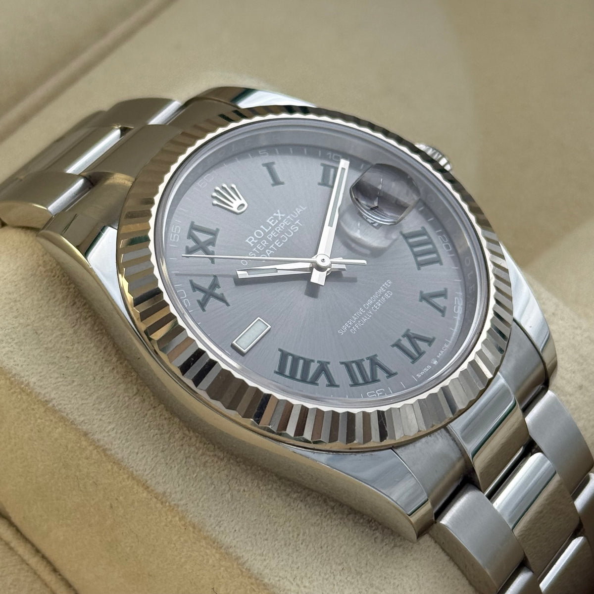 Datejust 41 „Wimbledon“