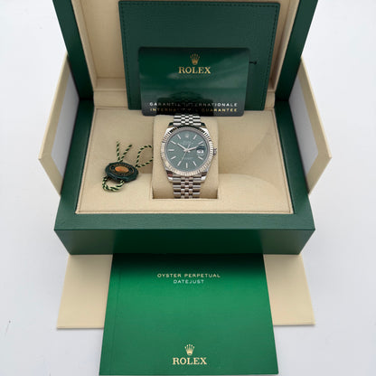 Datejust 41, Mintgrün
