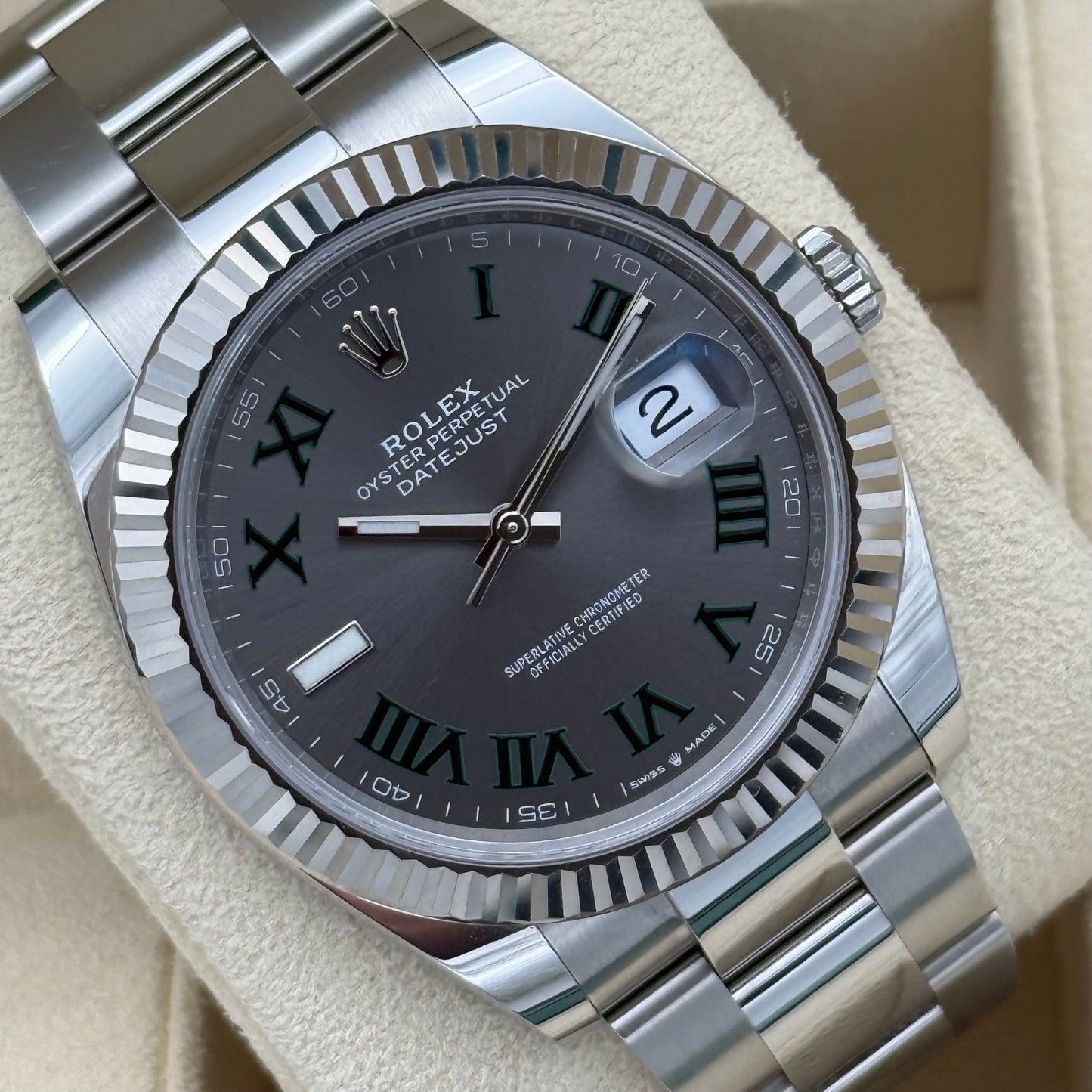 Datejust 41 „Wimbledon“