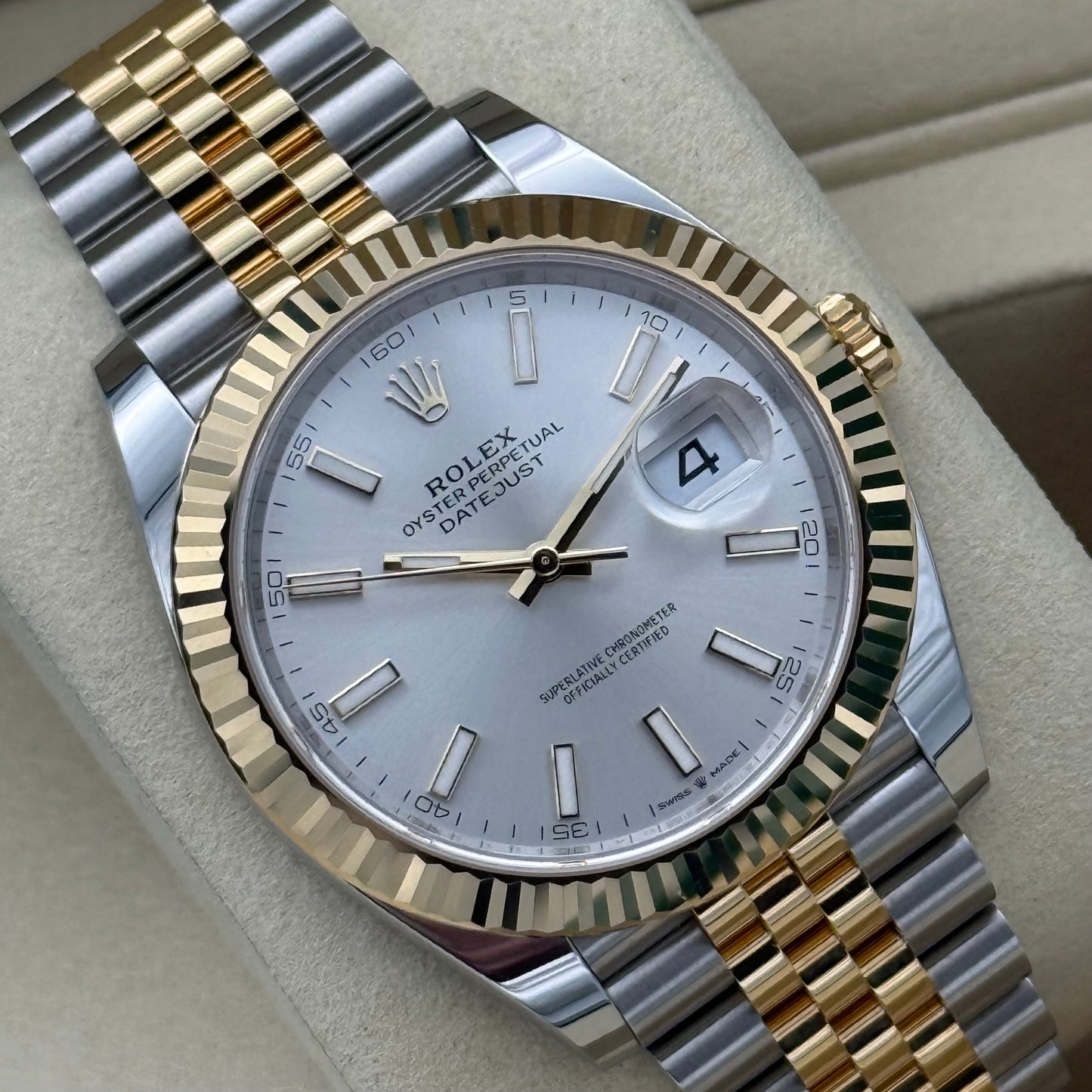 Datejust 41, Stahlgold