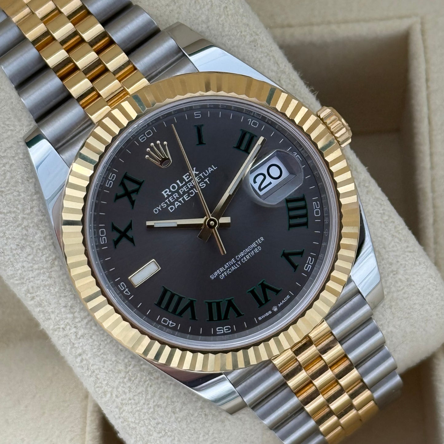 Datejust 41, Stahlgold