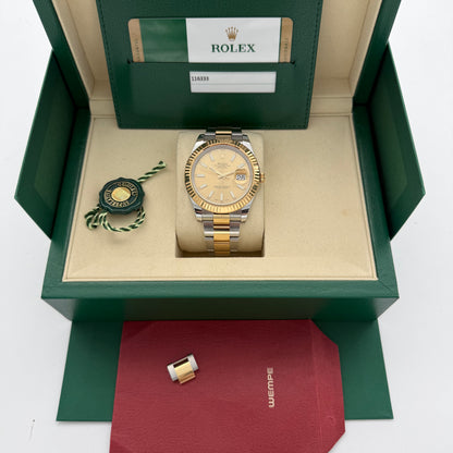 Datejust II, Stahlgold