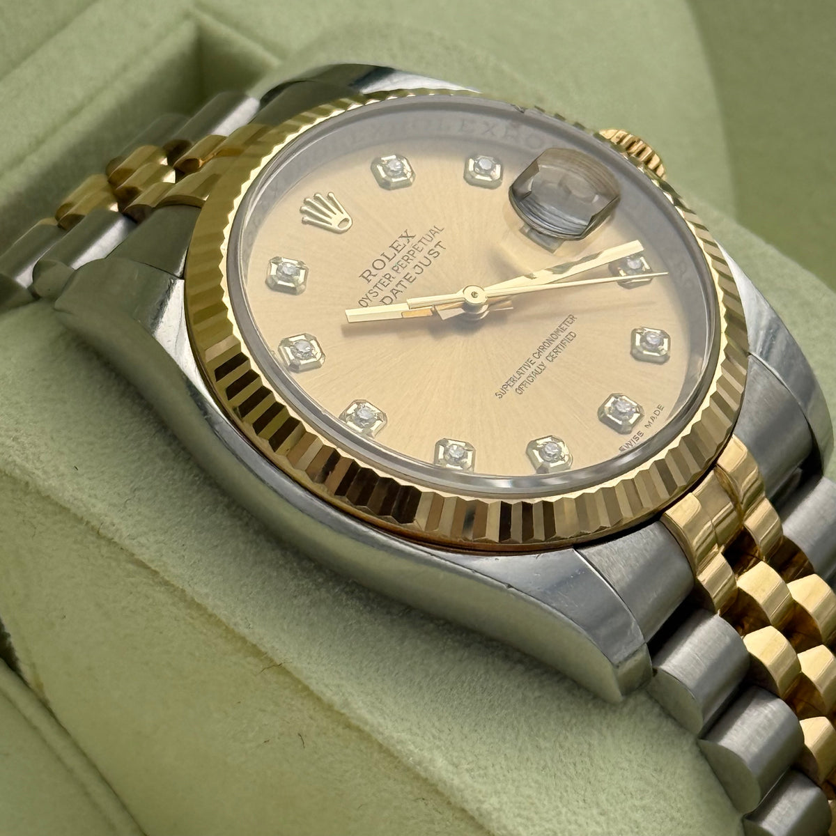 Datejust 36, Stahlgold