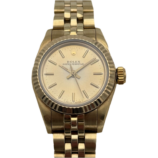 Oyster Perpetual 26, Vollgold