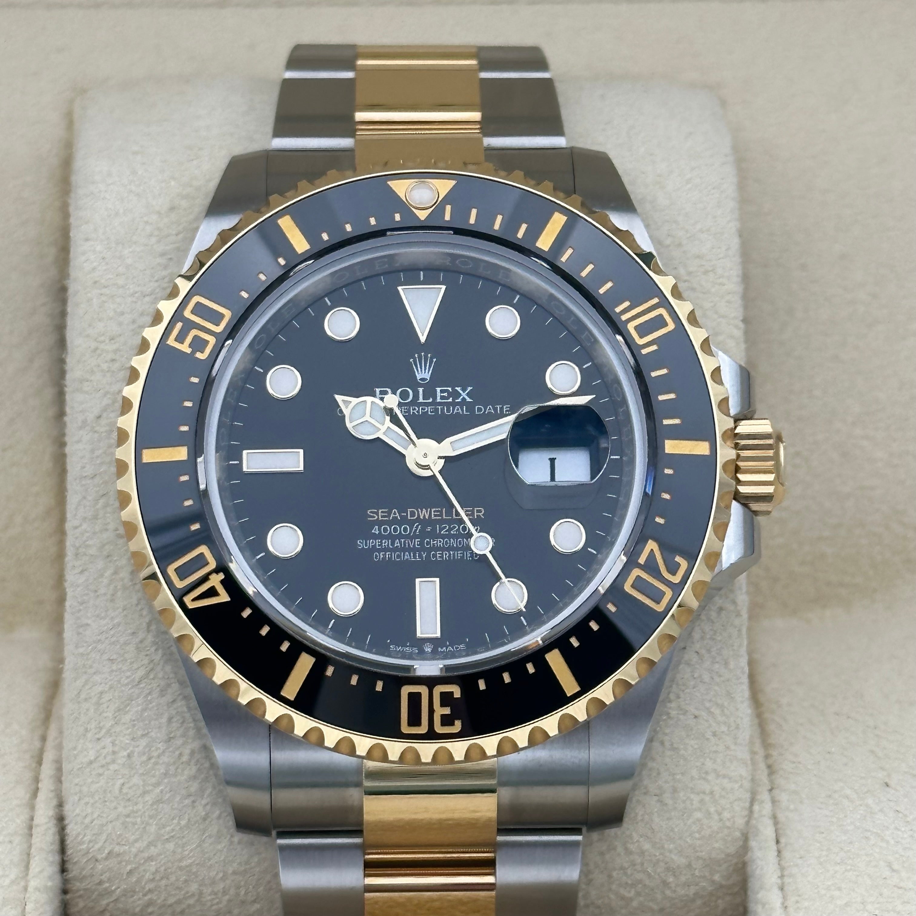 Sea Dweller 43, Stahlgold