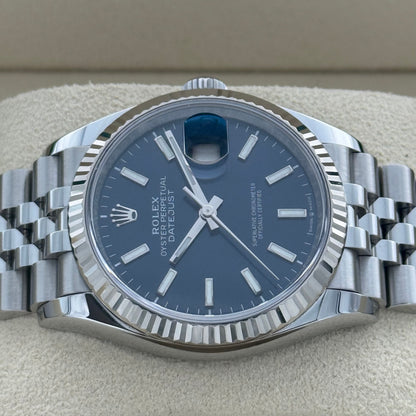 Datejust 36, Blau