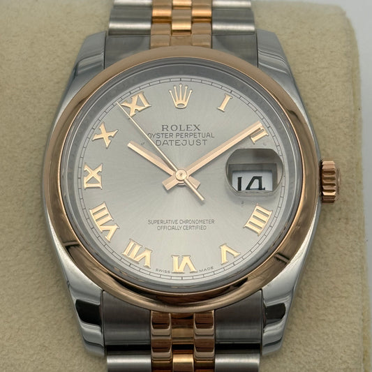 Datejust 36, Stahlrosegold